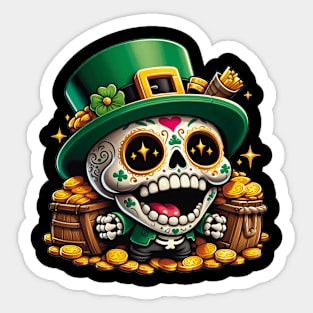 St Patrick's Day -  Day of the Leprechaun Sticker